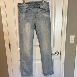 American Eagle Men’s Extreme Flex4 Blue Denim Jeans Size 32x36